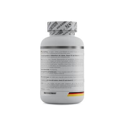Кальцій цитрат+D3+K2 MST Nutrition Calcium citrate Vitamin D3 + K2VITAL, 120 таблеток