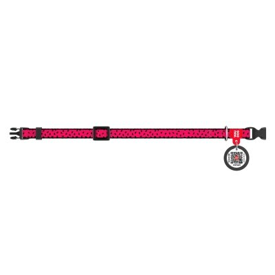 Нашийник для кішок Collar WAUDOG Nylon Кавун, ширина 10 мм, довжина 20-30 см