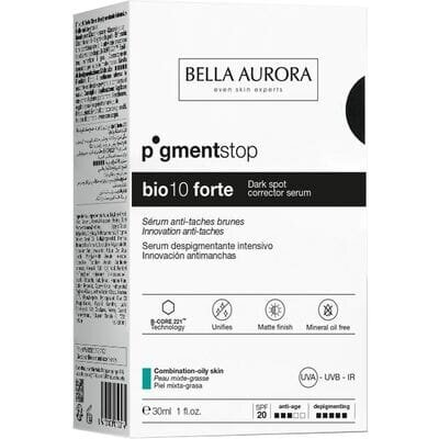 Сироватка для обличчя Bella Aurora Bio 10 forte від пігментації для комбінованої, жирної шкіри, 30 мл