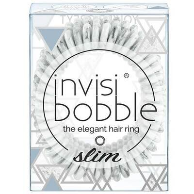 Резинка-браслет для волосся Invisibobble Slim Marblelous You're Greyt, 3 шт