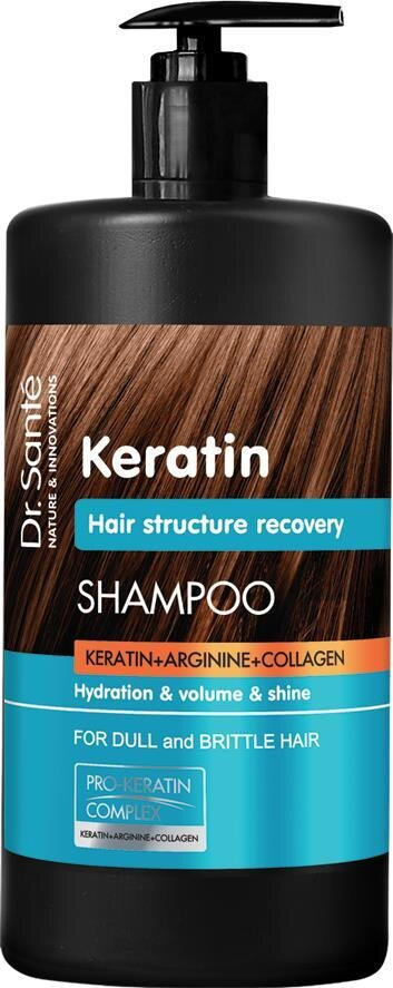 Шампунь Dr.Sante Keratin, 1000 мл