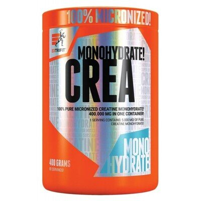 Креатин моногідрат Extrifit Creatine Monohydrate Без смаку, 400 г
