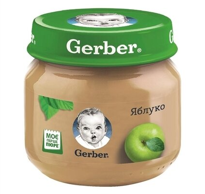 Пюре фруктове Gerber Яблуко, 80 г