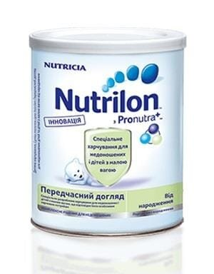 Суміш суха молочна Nutrilon Передчасний догляд для харчування недоношених і дітей з малою вагою від народження, 400 г