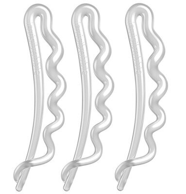 Заколка для волосся Invisibobble Waver Crystal Clear, 3 шт