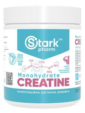 Креатин Stark Pharm Creatine Monohydrate без смакових добавок, 250 г
