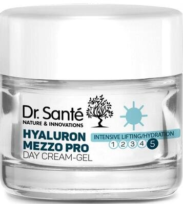 Крем-гель для обличчя Dr.Sante Hyaluron Mezzo Pro денний, 50 мл
