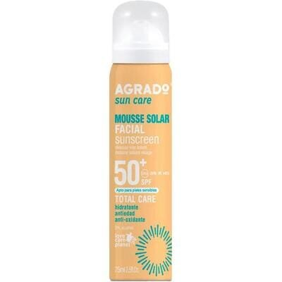 Мусс сонцезахисний Agrado Sun Care SPF50+, 75 мл