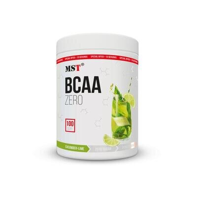 Комплекс амінокислот MST Nutrition BCAA Zero огірок-лайм, 100 порцій, 600 г