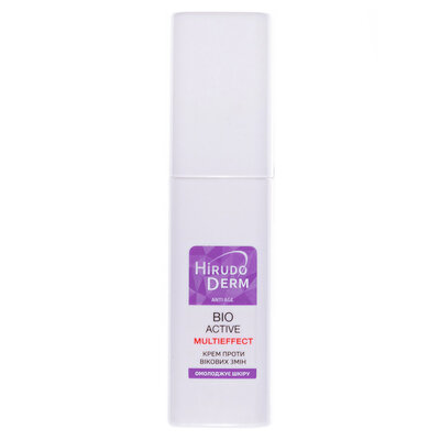 Крем для обличчя Hirudo Derm Anti Age Bіo Active Multieffect проти вікових змін, 50 мл