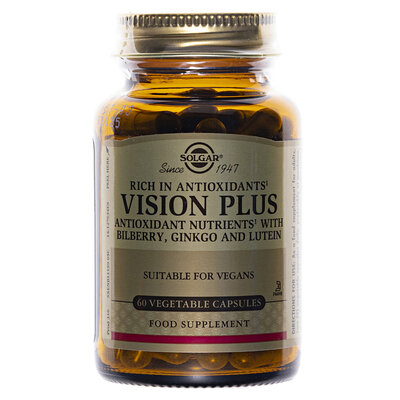 Віжн Плюс Solgar Vision Plus вег. капсули №60