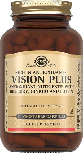 Віжн Плюс Solgar Vision Plus вег. капсули №60