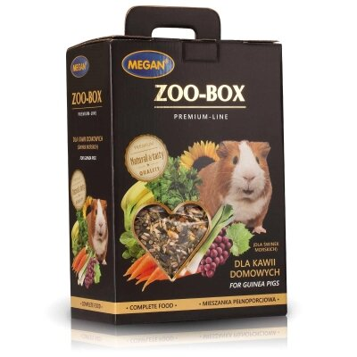 Корм Megan ZOO-BOX Premium Line для морських свинок, 550 г коробка