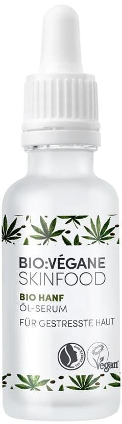 Сироватка для обличчя Bio:Vegane Органічний канабіс для втомленої шкіри, 30 мл