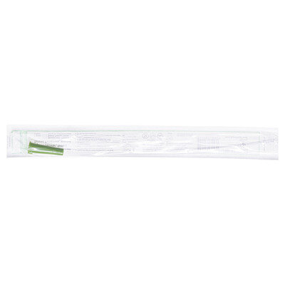 Катетер урологічний Medicare Nelaton Catheter female типу Нелатон жіночий, 6 Fr, салатовий, 1 штука