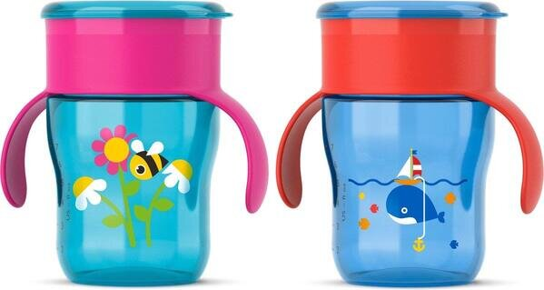 Чашка Philips Avent SCF782/20 з клапаном з 12 місяців, 260 мл