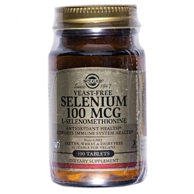 Селен Solgar Selenium 100 мкг таблетки №100
