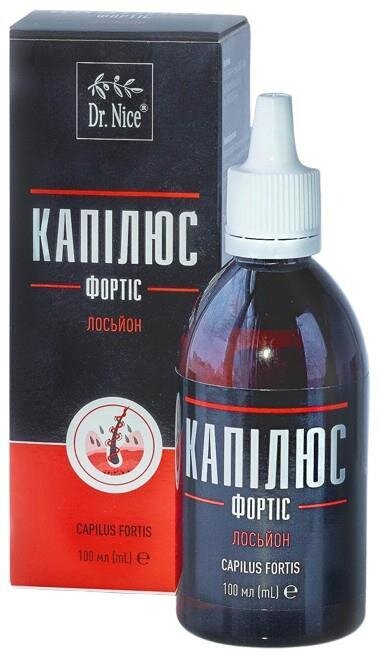 Лосьйон для шкіри голови Dr.Nice Капілюс Фортіс флакон, 100 мл