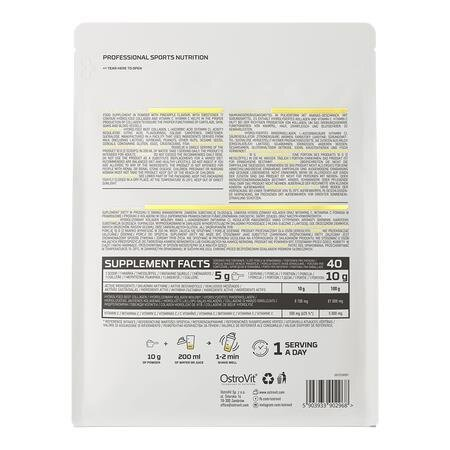 Колаген + вітамін С Ostrovit Collagen + Vit C ананас, 400 г