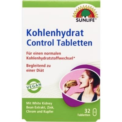 Вітаміни Sunlife Kohlenhydrat Control Контроль рівня вуглеводів таблетки №32