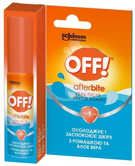 Гель після укусів комах OFF AfterBite, 25 мл