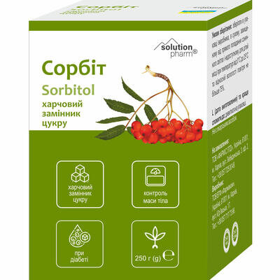 Сорбіт Solution Pharm порошок по 250 г