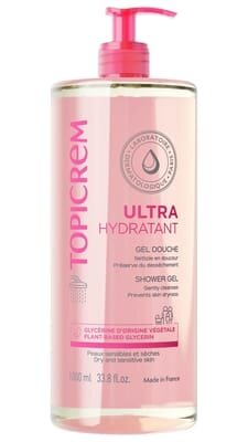 Гель для душу Topicrem Ultra Hydratant ультразволожуючий, 1000 мл