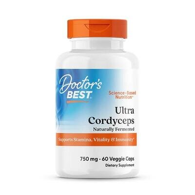 Кордицепс Ультра Doctor's Best Ultra Cordyceps, 60 капсул
