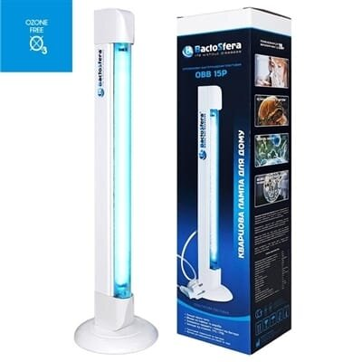 Опромінювач бактерицидний BactoSfera OBB 15P OZONE FREE
