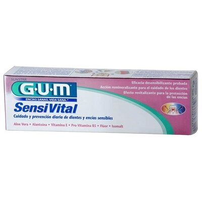 Зубна паста GUM Sensi Vital, 75 мл