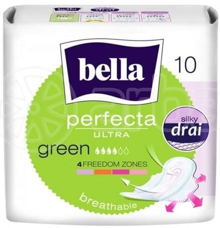 Прокладки гігієнічні Bella Perfecta Ultra Green Silki Drai, 10 шт
