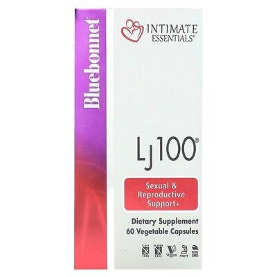 Комплекс Сексуальна та репродуктивна підтримка Bluebonnet Nutrition Intimate Essentials Lj100, 60 рослинних капсул
