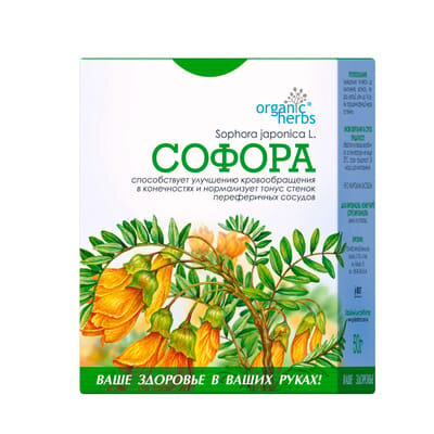 Фіточай Golden Pharm Софора японська трава, 50 г