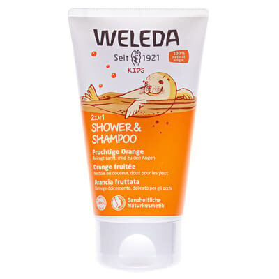 Шампунь-гель Weleda Kids 2 в 1 для дітей Апельсин, 150 мл