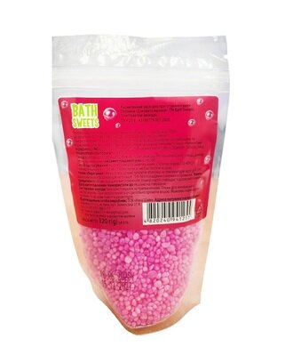 Перлини для ванн Bath Sweets Соковита малина з екстрактом авокадо, 120 г