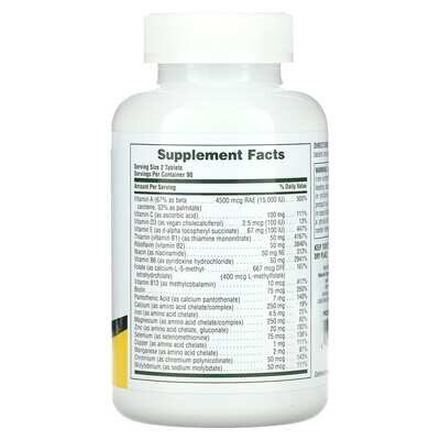 Мультивітаміни для підлітків Nature's Plus Source of Life Power Teen, 180 таблеток
