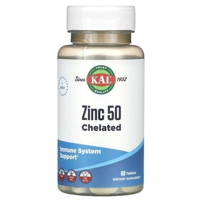 Цинк КАL Zinc 50, 90 таблеток