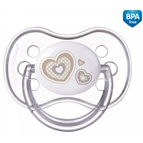 Пустушка силіконова Canpol Babies Newborn baby кругла 22/563, 6-18 місяців, 1 шт