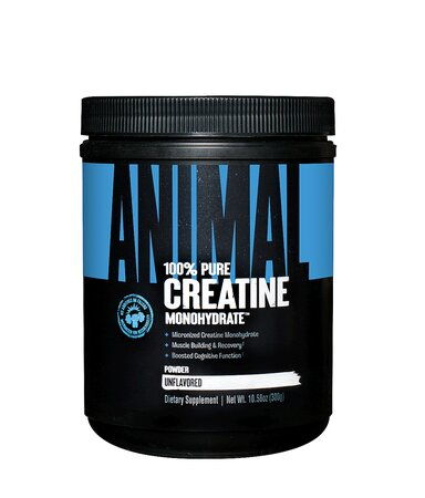 Креатин моногідрат мікронізований Universal Nutrition Animal Micronized Creatine, без добавок, 300 г