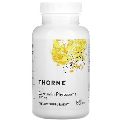 Фітосоми Куркуміну Thorne Research Curcumin Phytosome 1000 мг, 120 капсул