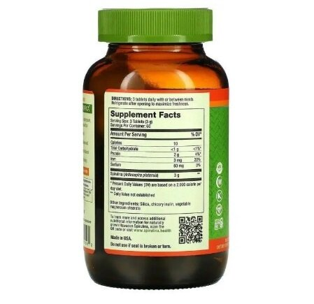 Спіруліна Nutrex Hawaii Spirulina, гавайська, 3 г, 180 таблеток