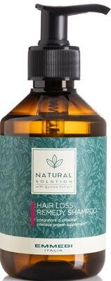 Шампунь для волосся Emmebi Italia Natural Solution контроль втрати волосся регенеруючий, 250 мл