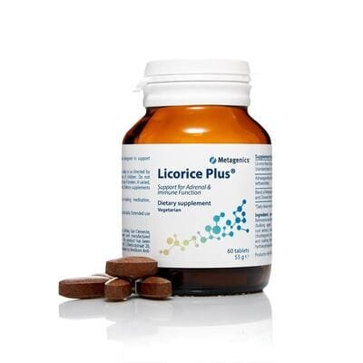 Лікорайс Плюс Metagenics Licorice Plus таблетки №60 у бан. скл.