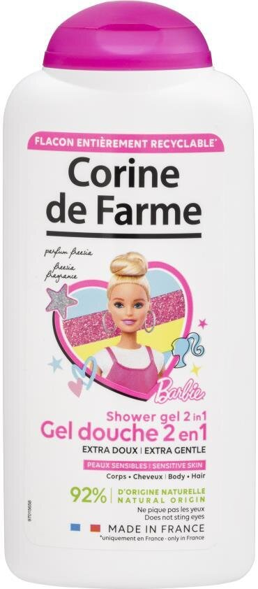Гель для душу 2 в 1 Corine de Farme Disney Барбі, 300 мл