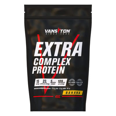 Протеїн Vansiton Extra Complex Protein, банан, 450 г