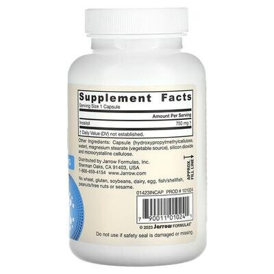 Інозітол Jarrow Formulas Inositol 750 мг, 100 капсул