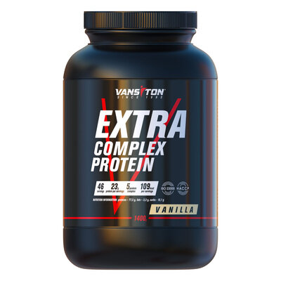 Протеїн Vansiton Extra Complex Protein, ваніль, 1,4 кг