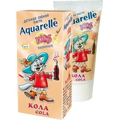 Зубна паста Aquarelle Kids Кола дитяча, 50 мл
