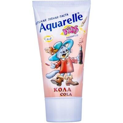 Зубна паста Aquarelle Kids Кола дитяча, 50 мл