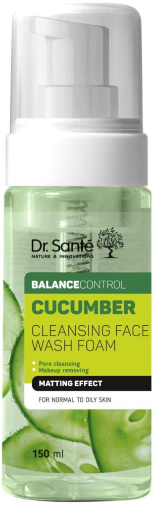 Пінка для вмивання Dr.Sante Cucumber Balance Control, очищуюча, 150 мл